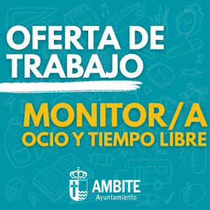 Oferta de empleo: Monitor/a de Ocio y Tiempo Libre