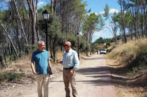 El Ayuntamiento de Ambite completa la iluminación de la zona deportiva de la Vía Verde del Tajuña